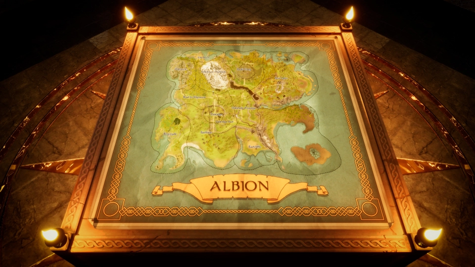 Masters of Albion Map