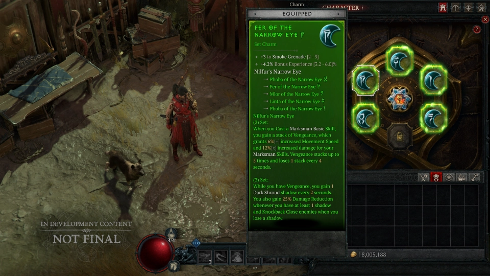 Diablo IV Lord of Hatred Talisman