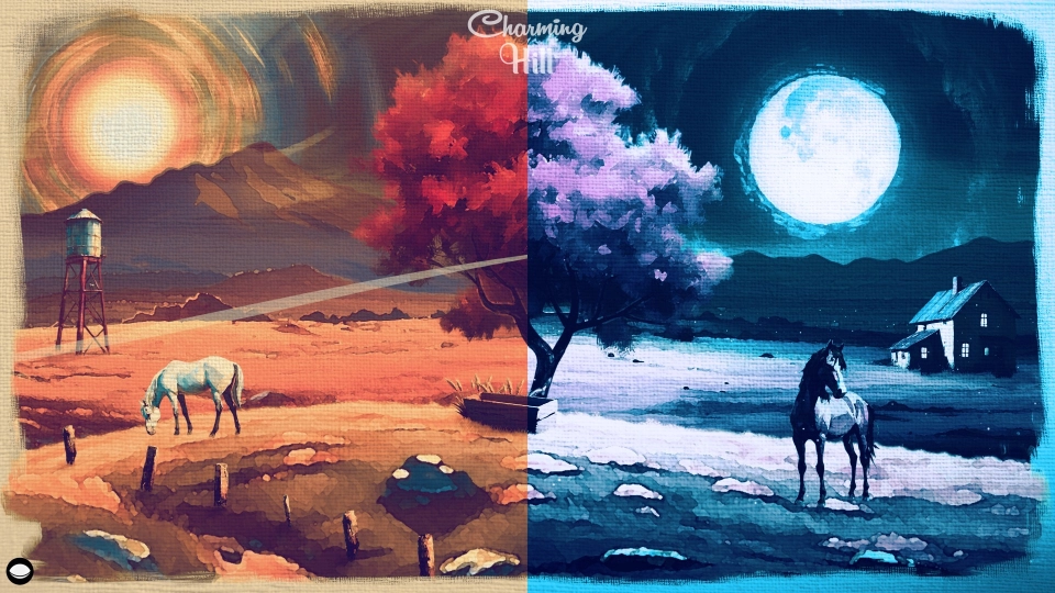 MONOMOON Cards  Cannons Charming Hill 3