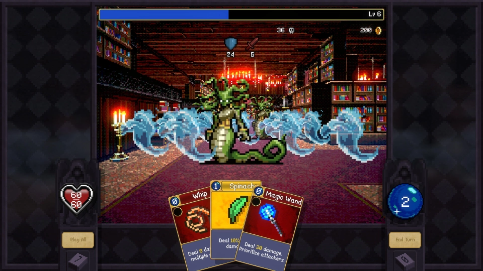 Vampire Crawlers combat