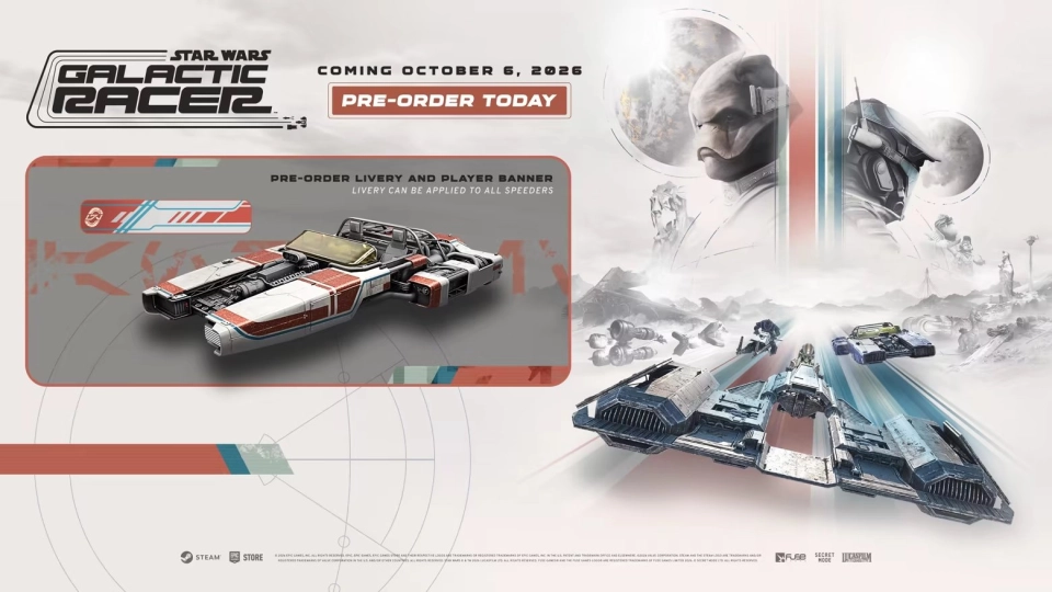 Star Wars Galactic Racer Preorder Releasedatum
