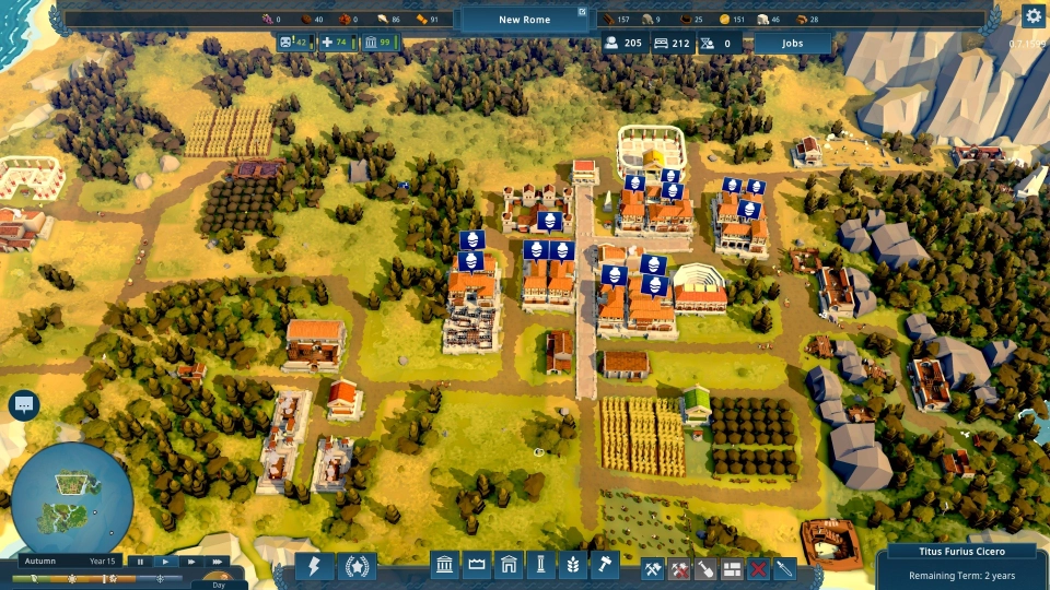 Nova Roma Early Access preview  het begin