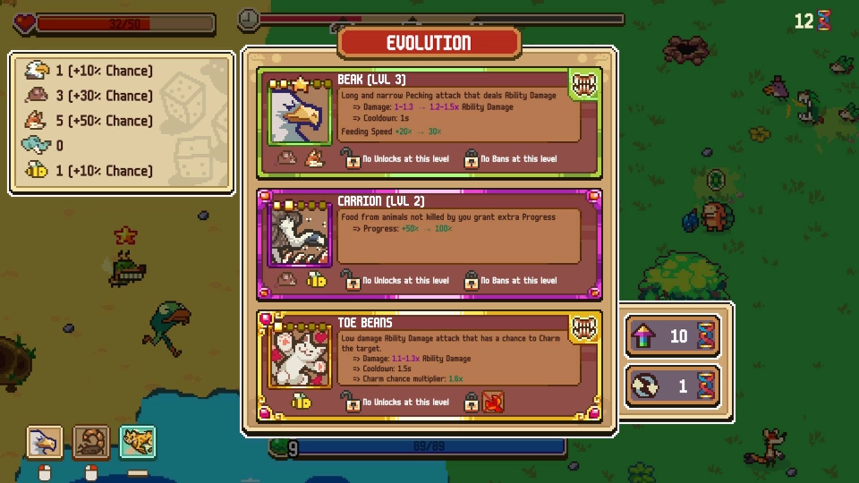 Everything is Crab evoluties