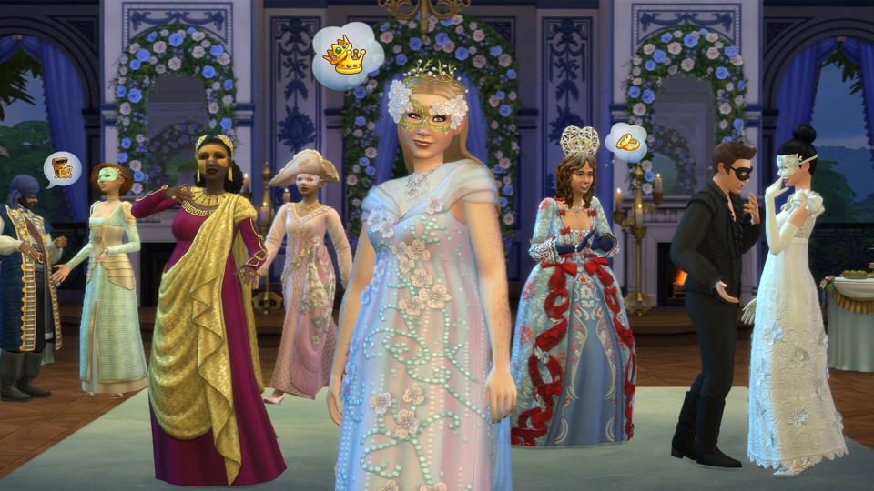 Sims 4 Bridgerton kits2