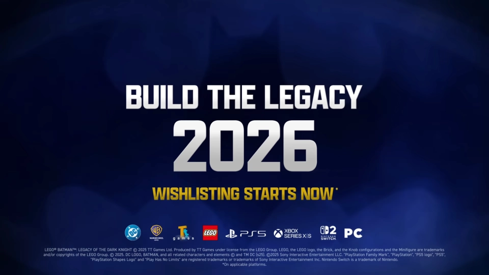 LEGO Batman Legacy of the Dark Knight Wishlist Now