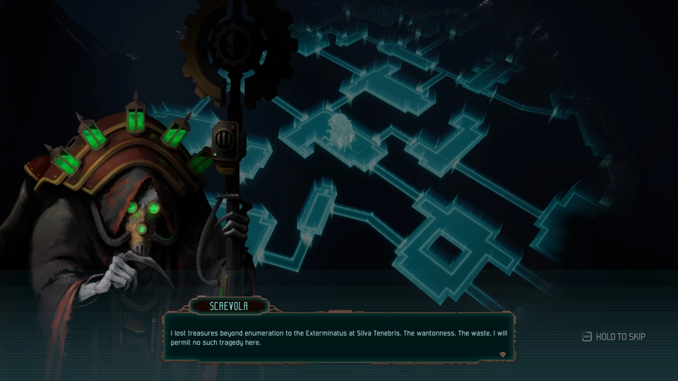 Warhammer 40000 Mechanicus II dialoog