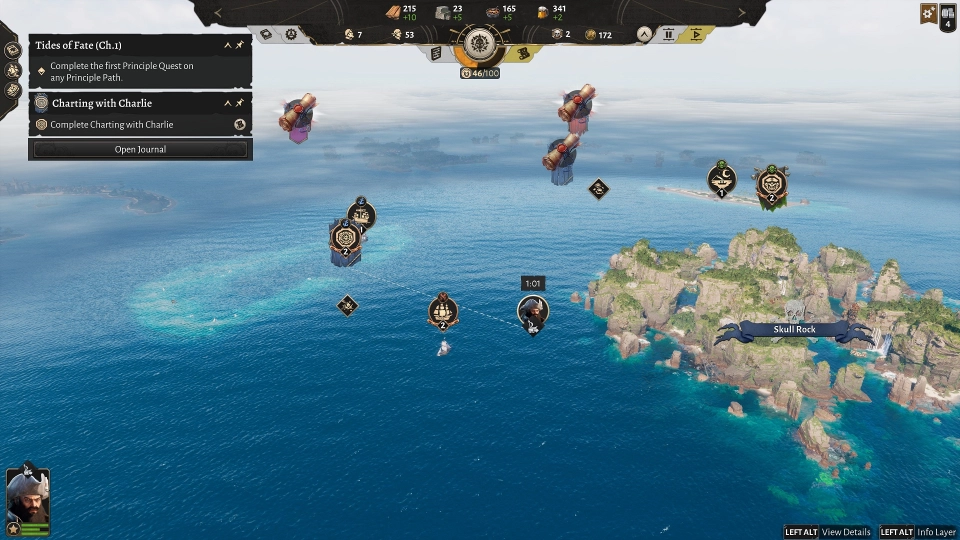 Corsair Cove preview  Map van de zee