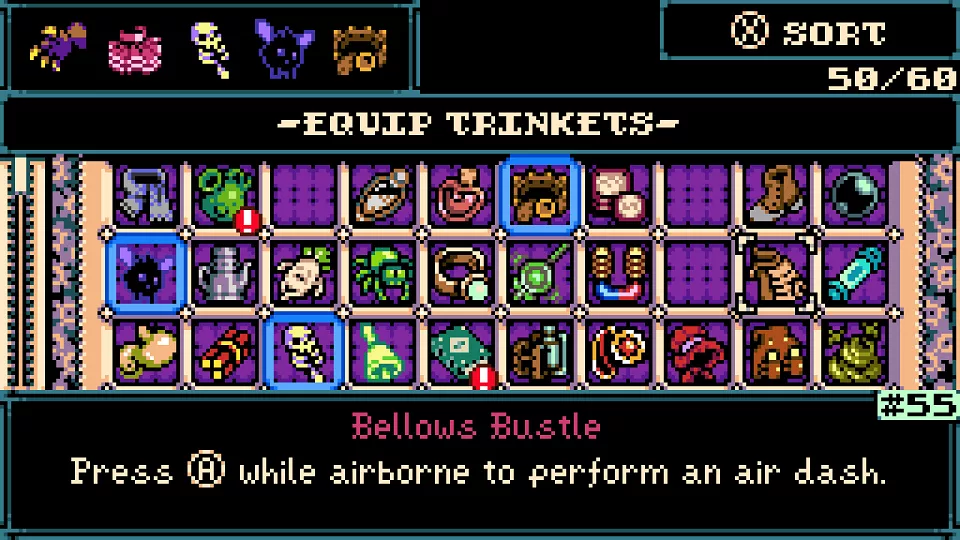 Mina the Hollower trinkets