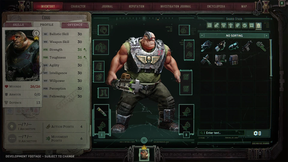 Warhammer 40000 Dark Heresy personage