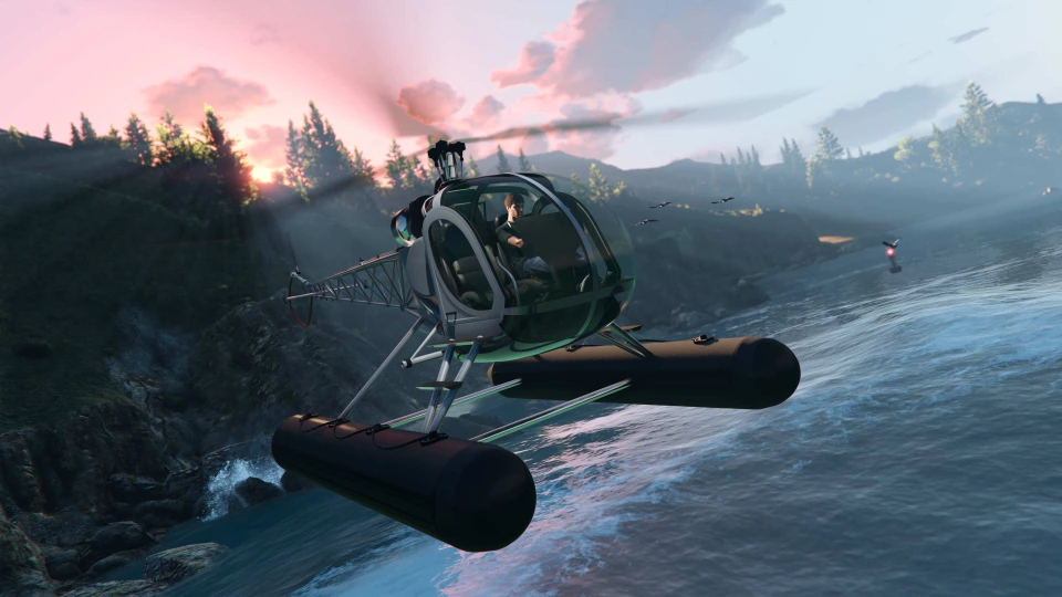 GTA Online Sea Sparrow
