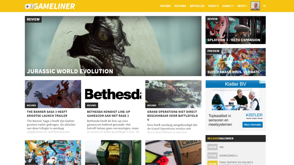 Gameliner 2018