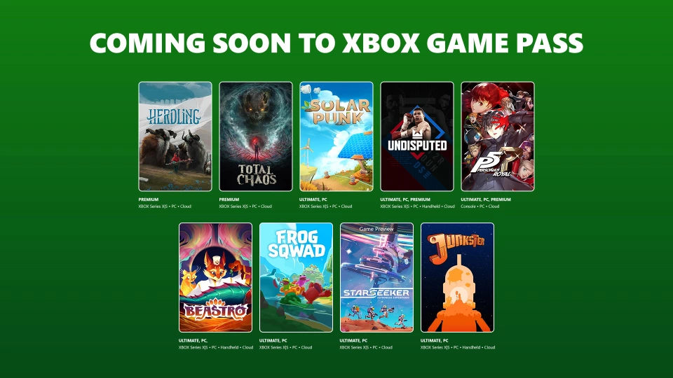XBOX Game Pass juni 2026 wave 1