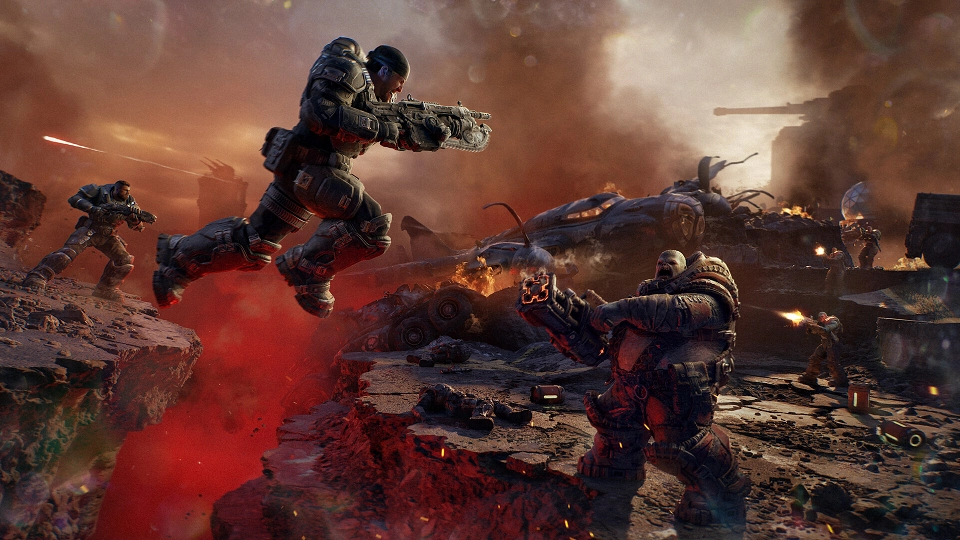 Gears of War EDay Direct gameplay