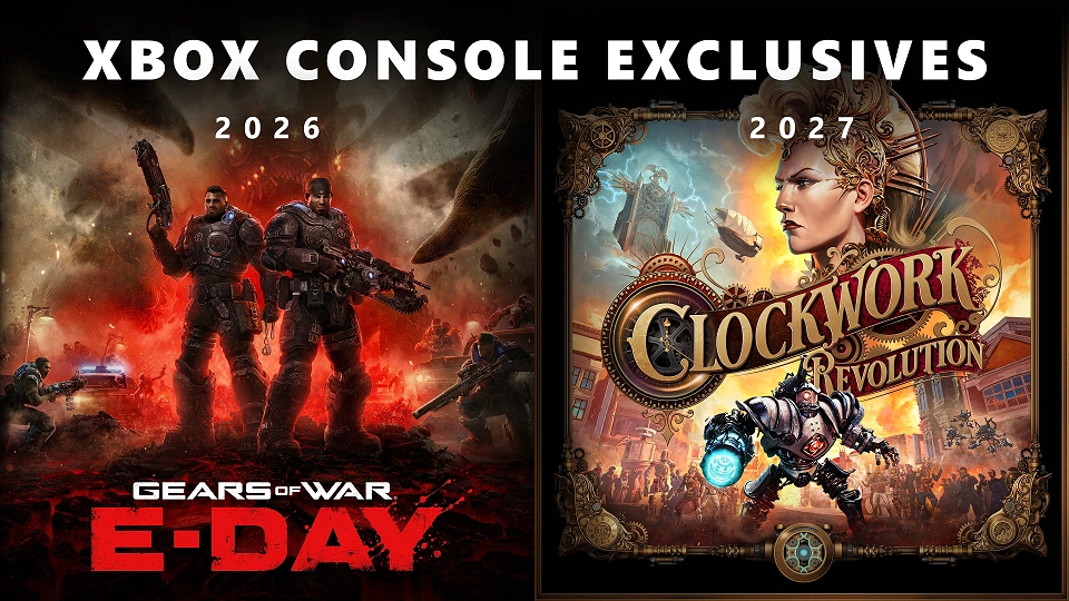 Gears of War EDay Clockwork Revolution XBOX games