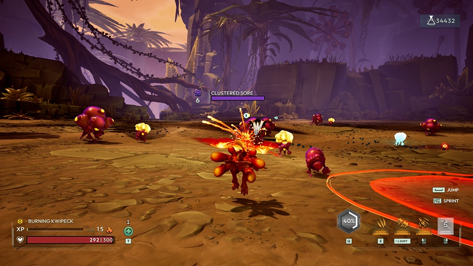 Voidling Bound combat