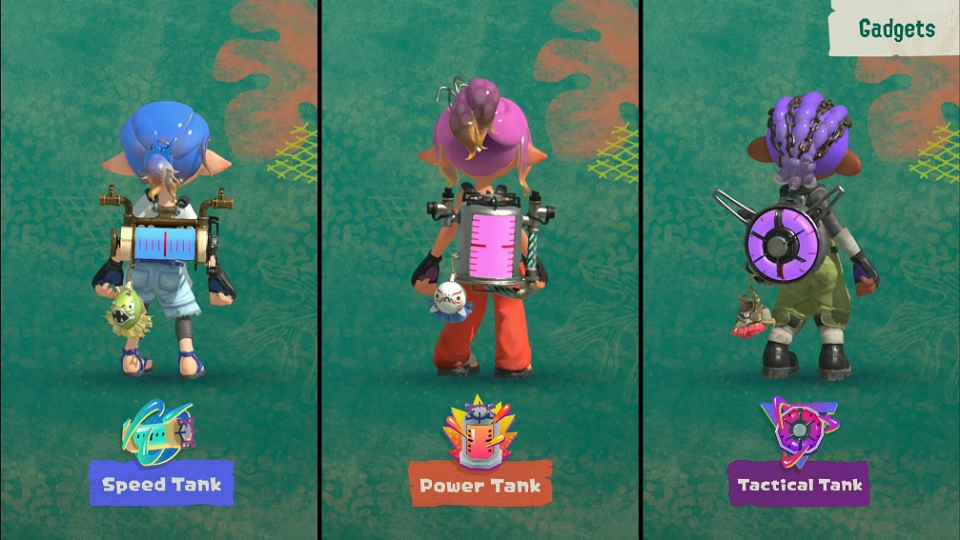 Splatoon Raiders Direct Tanks