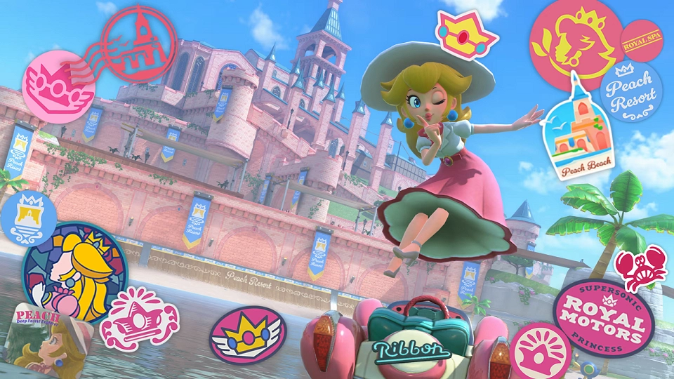 Mario Kart World Sticker Mode