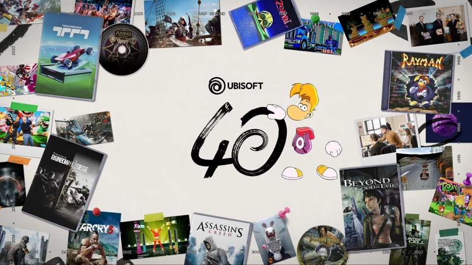 Ubisoft 40 jaar
