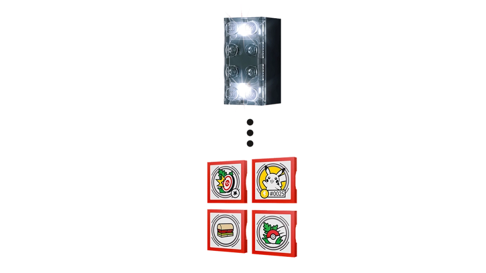 LEGO Pokemon Smart Tags