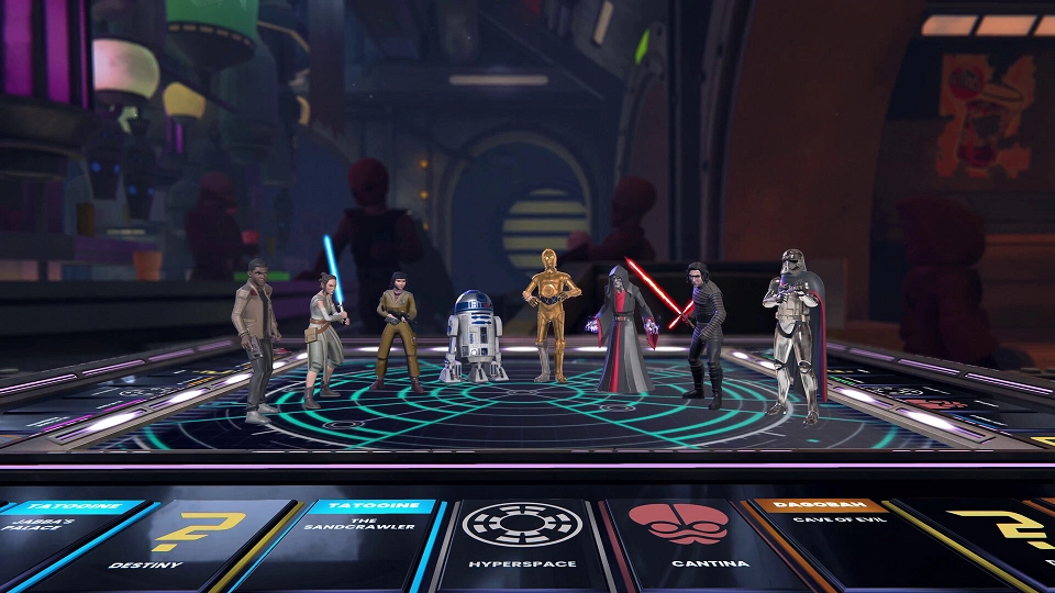 Monopoly Star Wars Heroes vs Villains personages 2