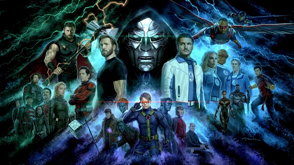 Avengers Doomsday Full Cast Concept Art
