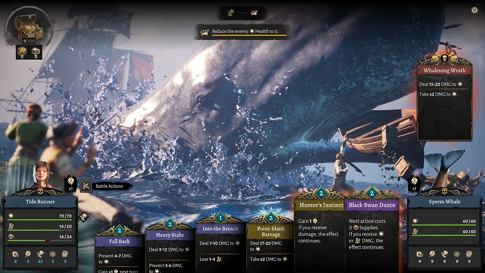 Review Corsair Cove turnbased Combat 3