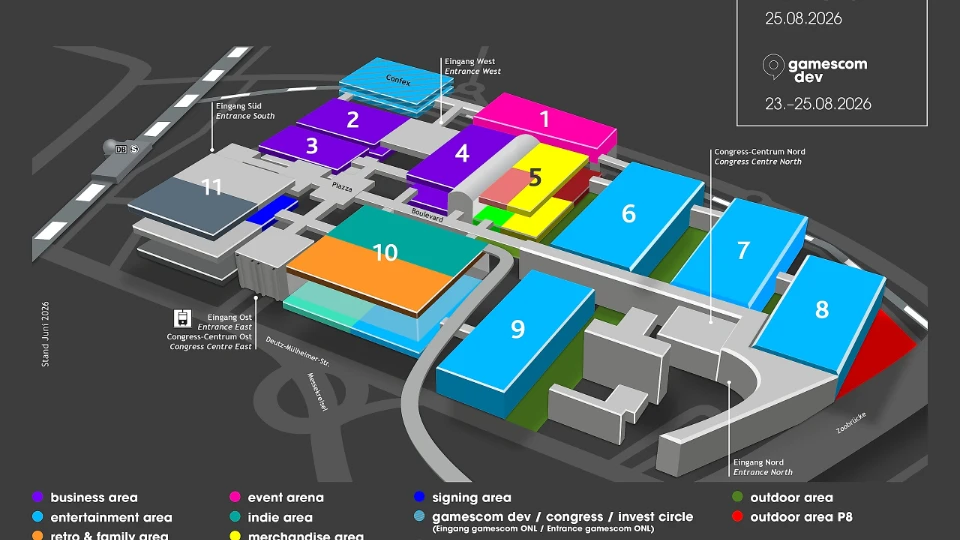 Gamescom 2026 30070 Hallenplan 2026 RGB A4 v9 1