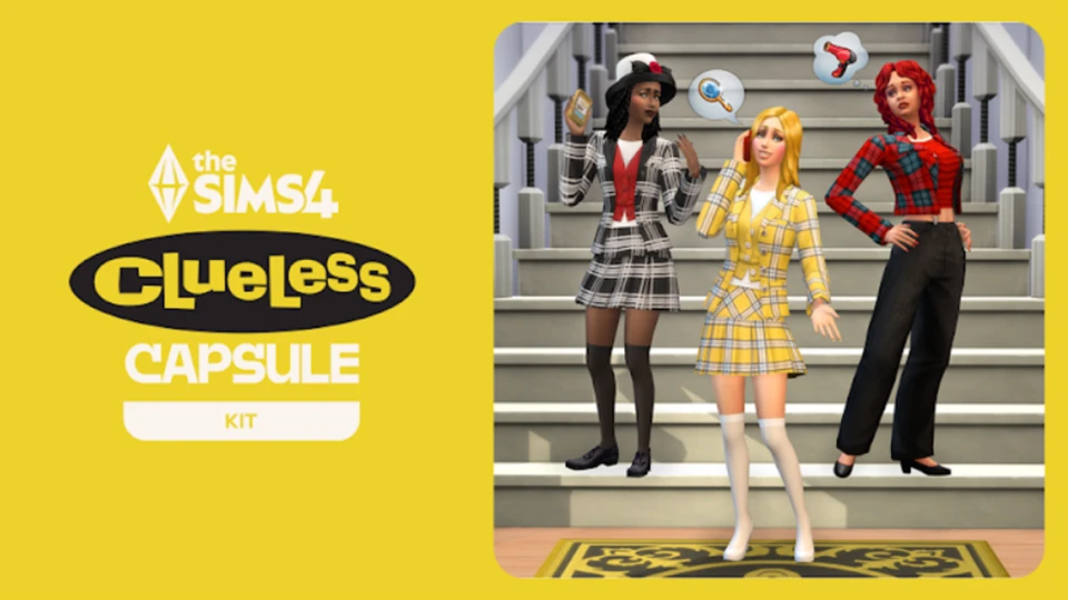 Clueless en Mean Girls The Sims 4 2