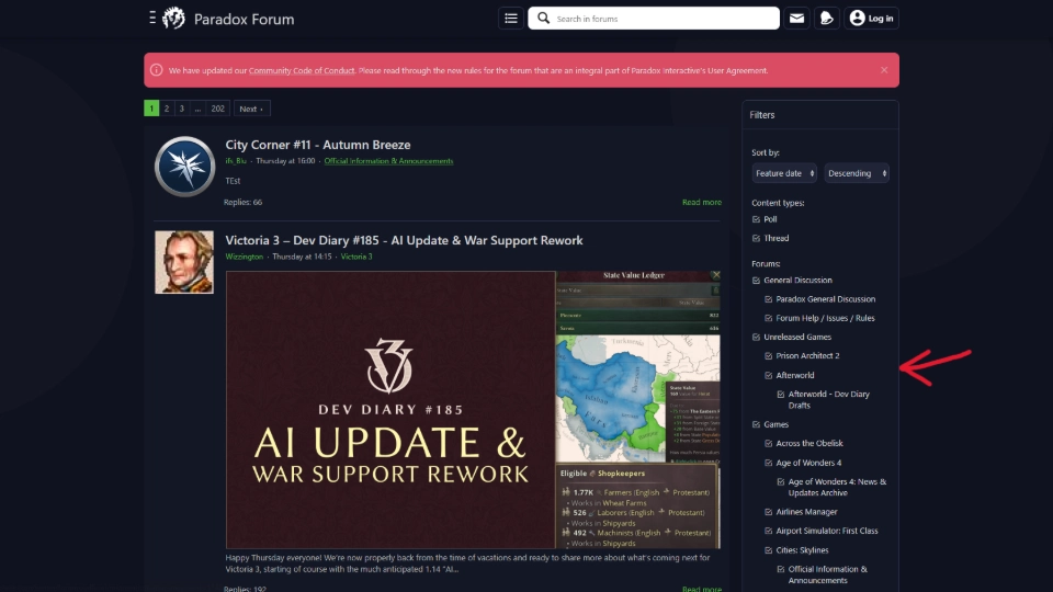 Afterworld reveal Paradox Interactive