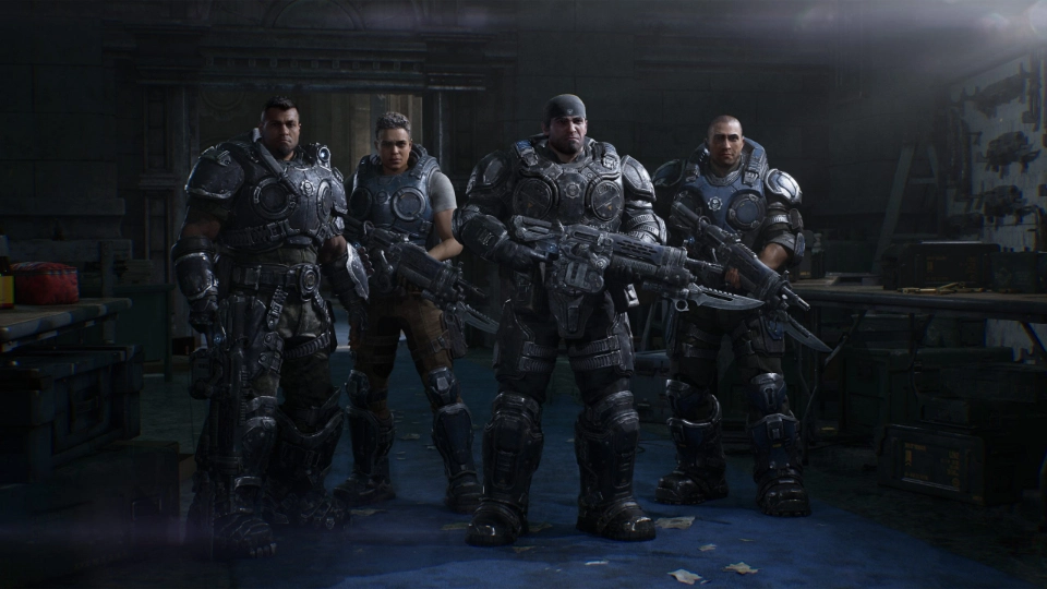 Gears of War EDay preview game xbox