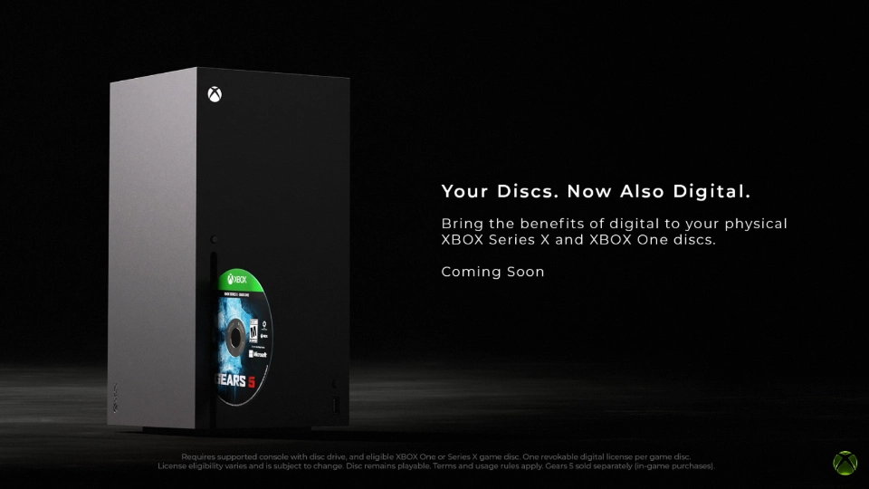 XBOX Fysieke games digitaal