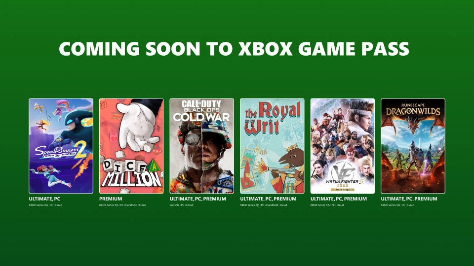 XBOX Game Pass augustus 2026 wave 21