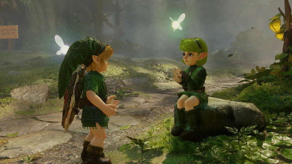 Ocarina of time remake gameplay video