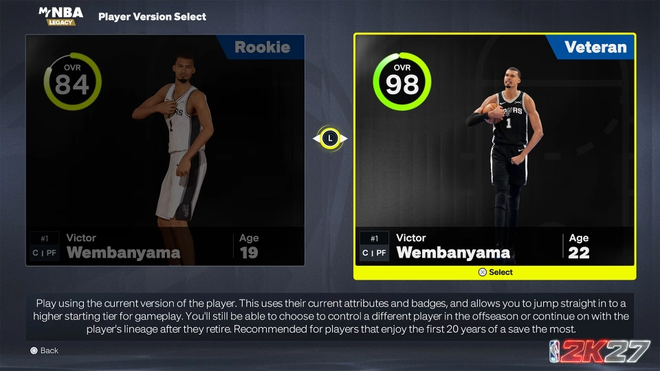 NBA 2K27 Review PS5 MyNBA Legacy