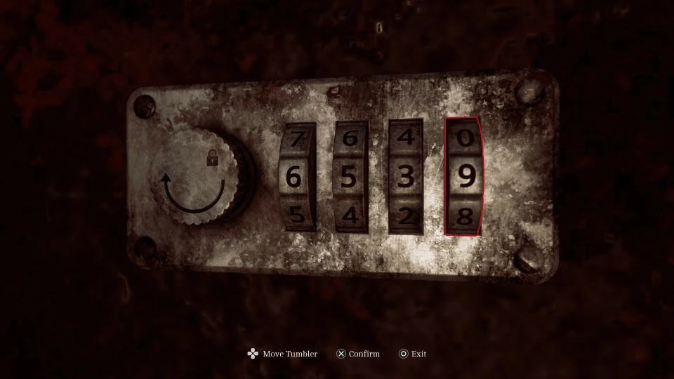 Silent Hill Townfall Pharmacy locker 1