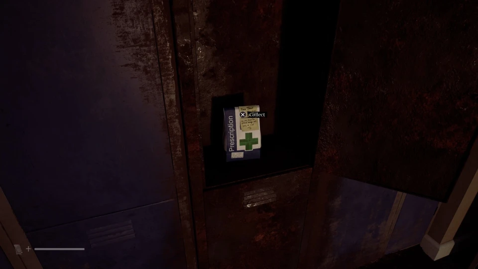 Silent Hill Townfall Pharmacy locker 2
