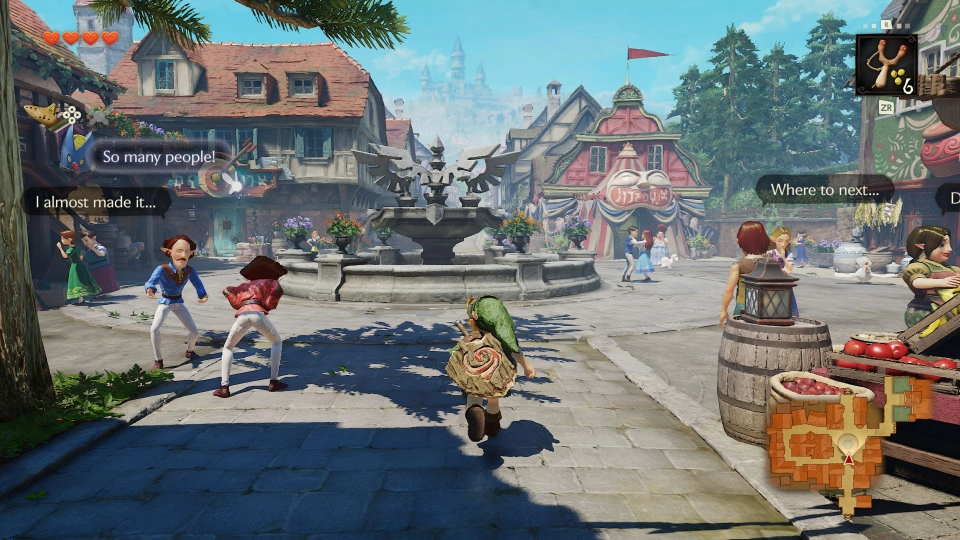 Ocarina of Time preview Castle Town