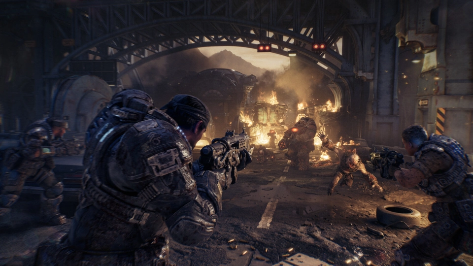 Gears of War EDay combat review