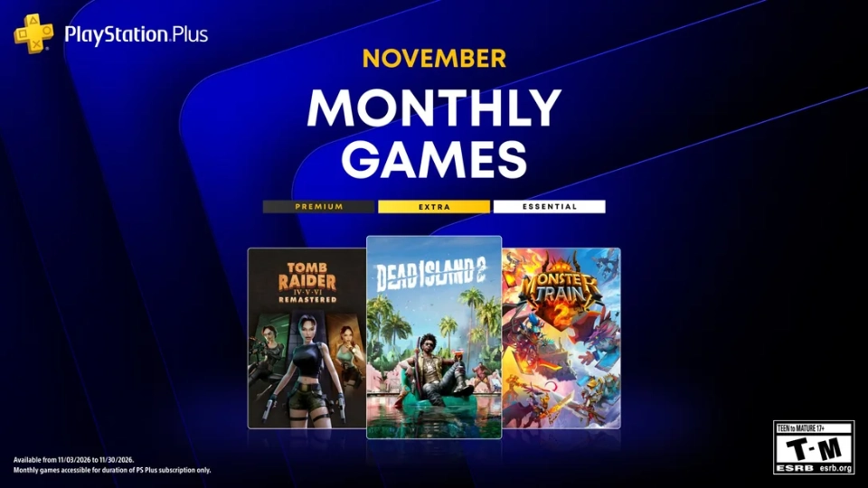PlayStation Plus games november 2026